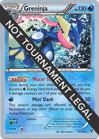 Greninja (41) - 2016 (Cody Walinski) #41/146 from World Championship Decks Pokemon card image