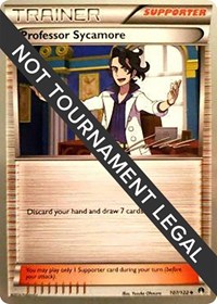 Professor Sycamore - 2016 (Cody Walinski) #107/122 from World Championship Decks Pokemon card image