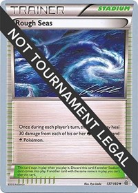 Rough Seas - 2016 (Cody Walinski) #137/160 from World Championship Decks Pokemon card image