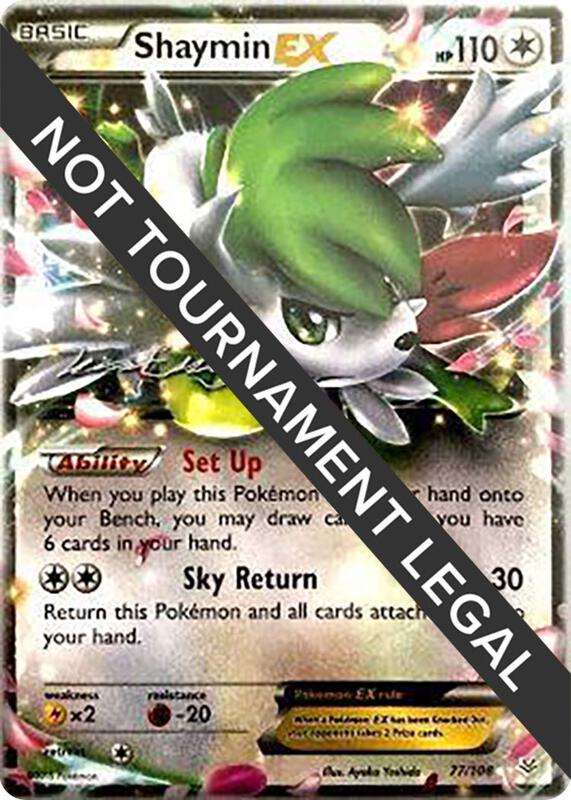 Shaymin EX - 2016 (Jesper Eriksen) 77/108 from World Championship Decks