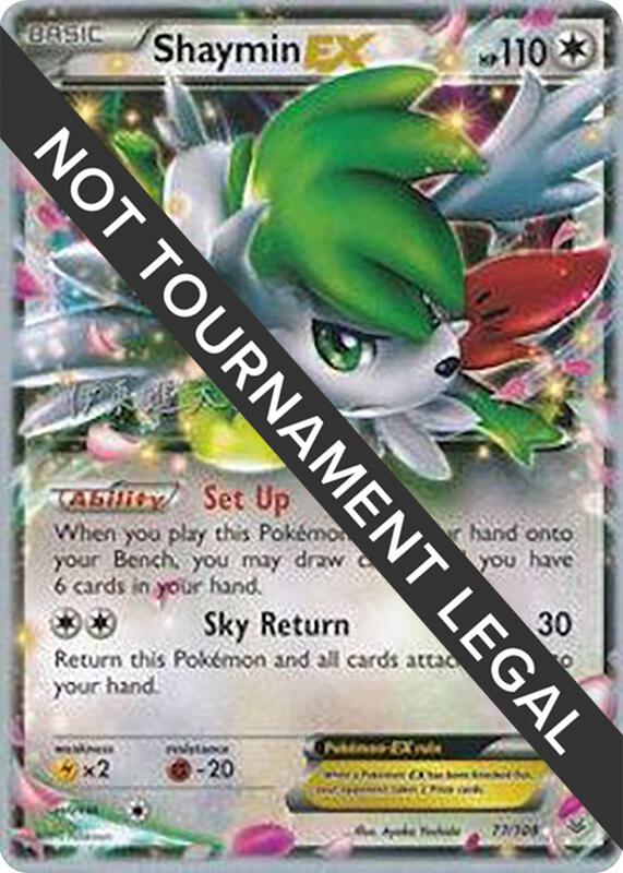 Shaymin EX - 2016 (Shintaro Ito) 77/108 from World Championship Decks