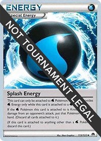 Splash Energy - 2016 (Cody Walinski) #113/122 from World Championship Decks Pokemon card image