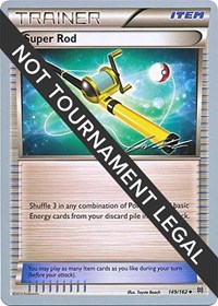 Super Rod - 2016 (Cody Walinski) #149/162 from World Championship Decks Pokemon card image