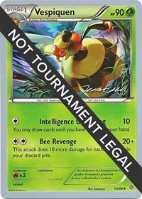 Vespiquen - 2016 (Jesper Eriksen) #10/98 from World Championship Decks Pokemon card image