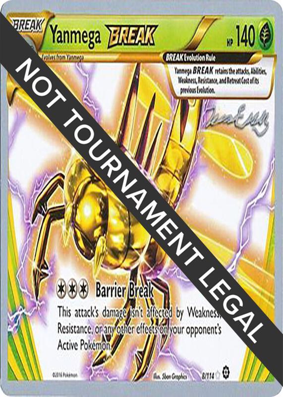 Yanmega BREAK - 2016 (Jesper Eriksen) 8/114 from World Championship Decks