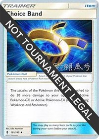 Choice Band - 2017 (Kabu Fukase) #121/145 from World Championship Decks Pokemon card image