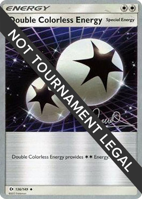 Double Colorless Energy - 2017 (Diego Cassiraga) 136/149 from World Championship Decks