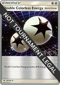 Double Colorless Energy - 2017 (Kabu Fukase) #136/149 from World Championship Decks Pokemon card image
