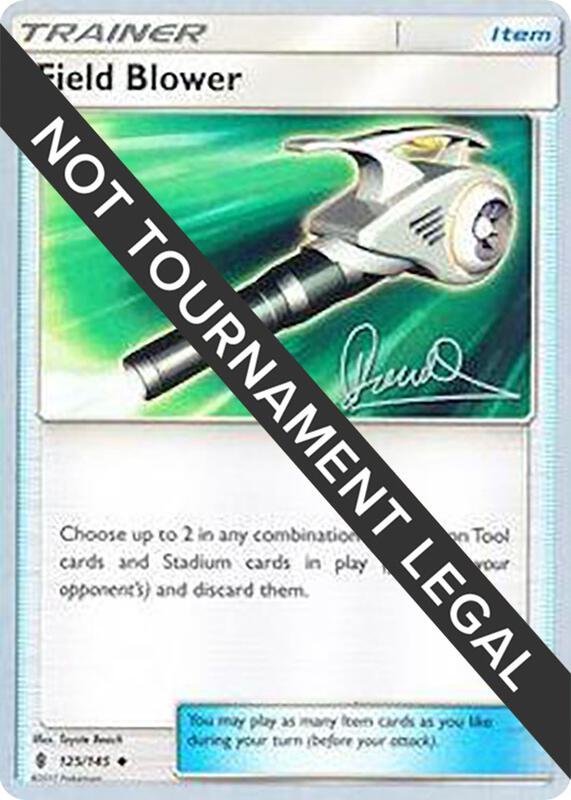 Field Blower - 2017 (Diego Cassiraga) 125/145 from World Championship Decks