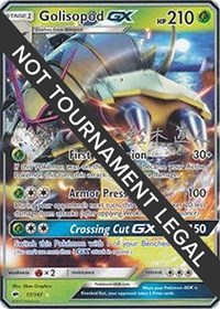 Golisopod GX - 2017 (Naoto Suzuki) #17/147 from World Championship Decks Pokemon card image