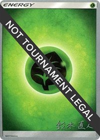 Grass Energy - 2017 (Naoto Suzuki) from World Championship Decks Pokemon card image