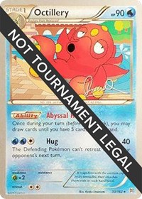 Octillery - 2017 (Diego Cassiraga) #33/162 from World Championship Decks Pokemon card image