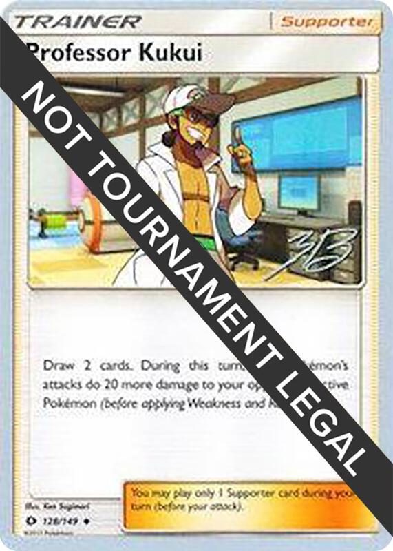 Professor Kukui - 2017 (Zachary Bokhari) 128/149 from World Championship Decks