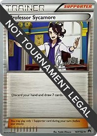Professor Sycamore - 2017 (Diego Cassiraga) #107/122 from World Championship Decks Pokemon card image
