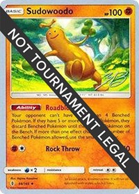 Sudowoodo - 2017 (Zachary Bokhari) #66/145 from World Championship Decks Pokemon card image