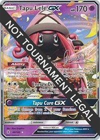 Tapu Lele GX - 2017 (Diego Cassiraga) #60/145 from World Championship Decks Pokemon card image