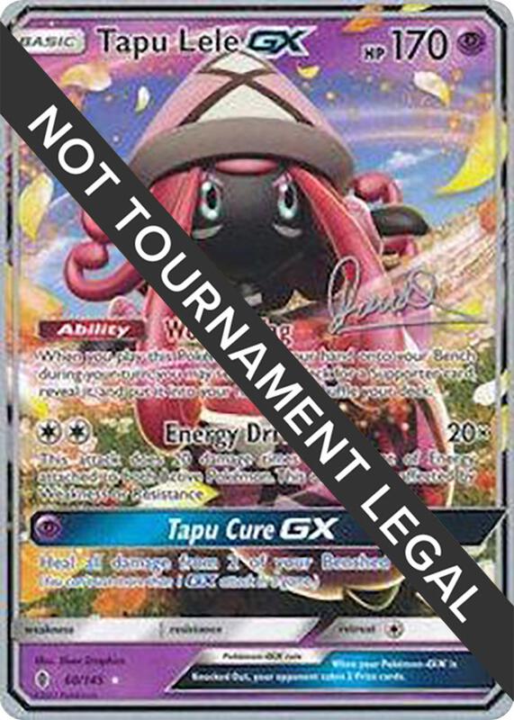 Tapu Lele GX - 2017 (Diego Cassiraga) 60/145 from World Championship Decks