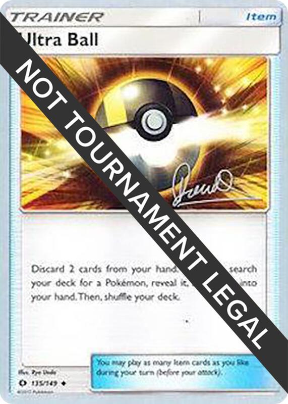Ultra Ball - 2017 (Diego Cassiraga) 135/124 from World Championship Decks