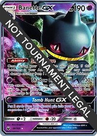 Banette GX - 2018 (Magnus Pedersen) #66/168 from World Championship Decks Pokemon card image