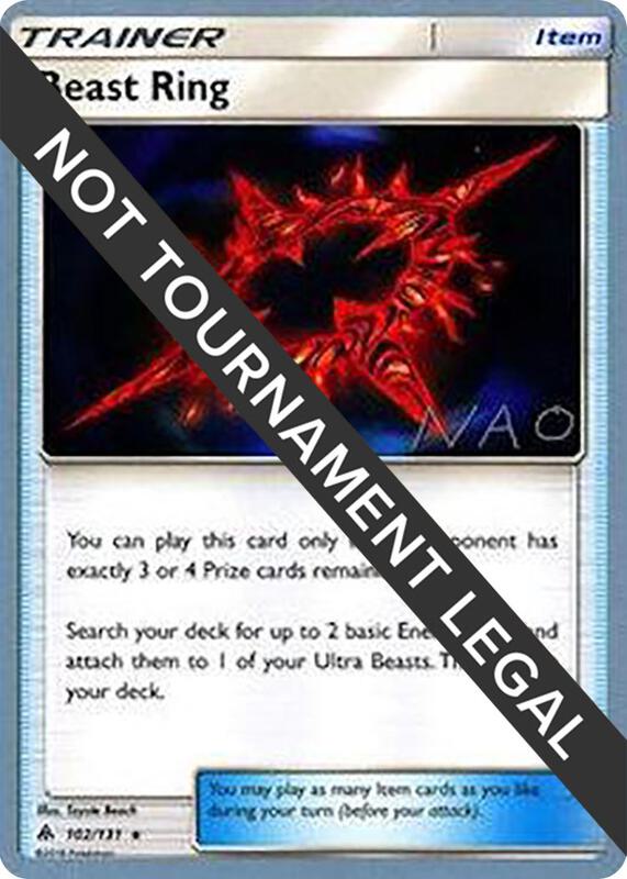 Beast Ring - 2018 (Naohito Inoue) 102/131 from World Championship Decks