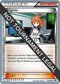 Brigette - 2018 (Robin Schulz) #134/162 from World Championship Decks Pokemon card image