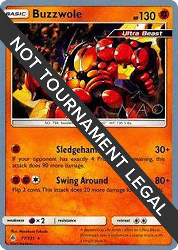 Buzzwole - 2018 (Naohito Inoue) 77/131 from World Championship Decks
