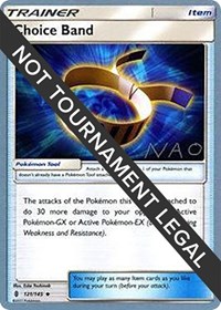 Choice Band - 2018 (Naohito Inoue) #121/145 from World Championship Decks Pokemon card image