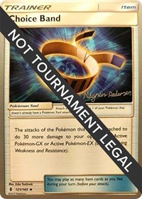 Choice Band - 2018 (Magnus Pedersen) #121/145 from World Championship Decks Pokemon card image