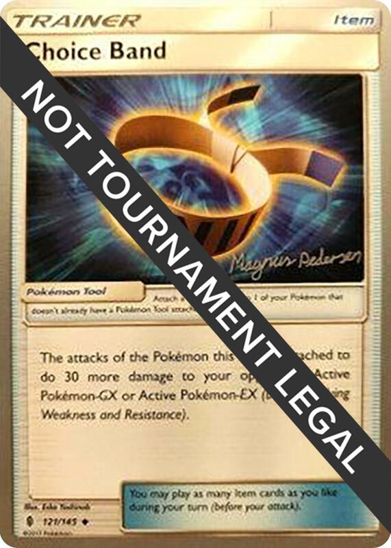 Choice Band - 2018 (Magnus Pedersen) 121/145 from World Championship Decks