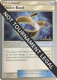 Choice Band - 2018 (Robin Schulz) #121/145 from World Championship Decks Pokemon card image
