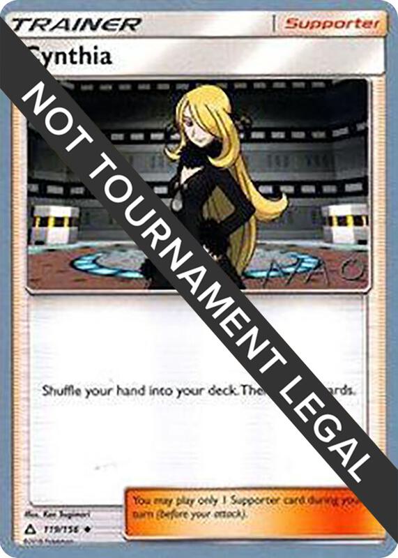 Cynthia - 2018 (Naohito Inoue) 119/156 from World Championship Decks