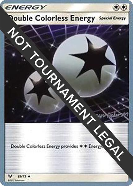 Double Colorless Energy - 2018 (Magnus Pedersen)