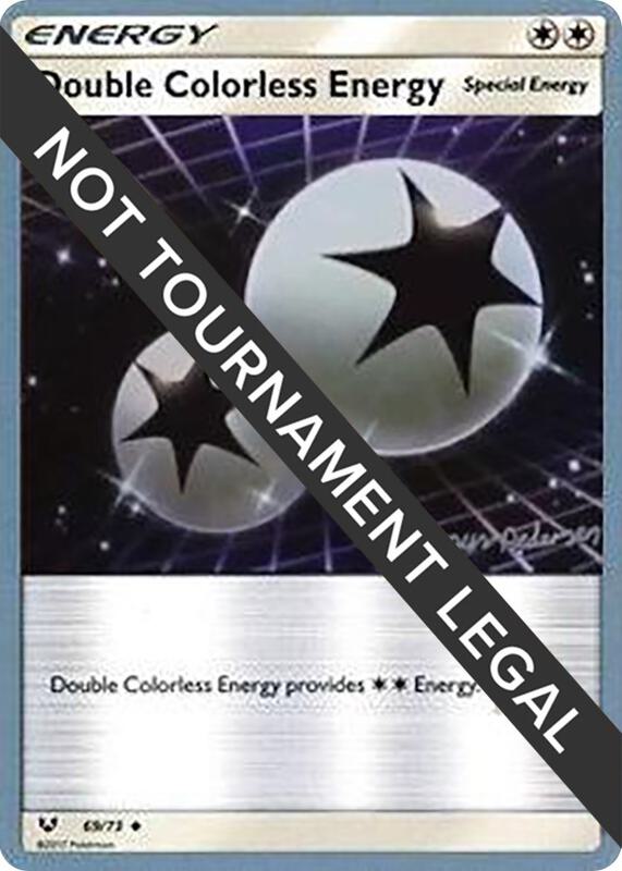 Double Colorless Energy - 2018 (Magnus Pedersen) 69/73 from World Championship Decks