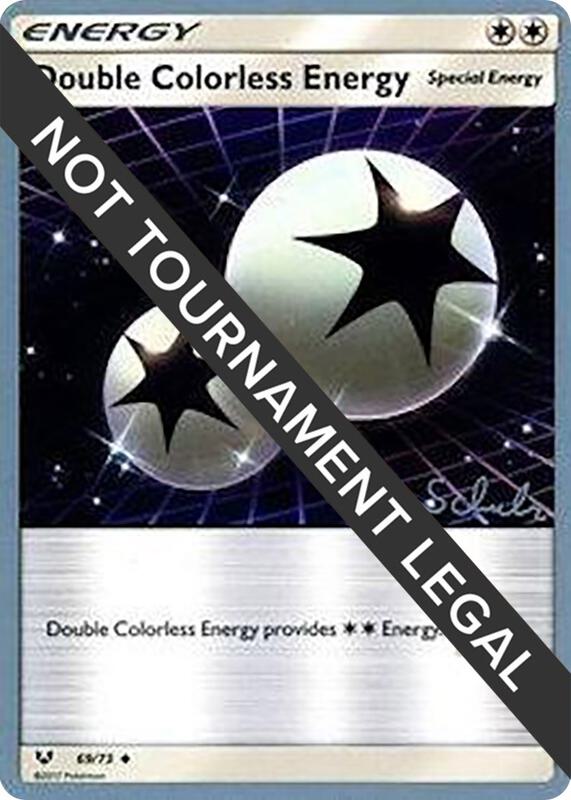 Double Colorless Energy - 2018 (Robin Schulz) 69/73 from World Championship Decks