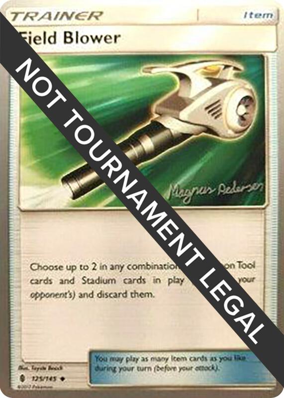 Field Blower - 2018 (Magnus Pedersen) 125/145 from World Championship Decks