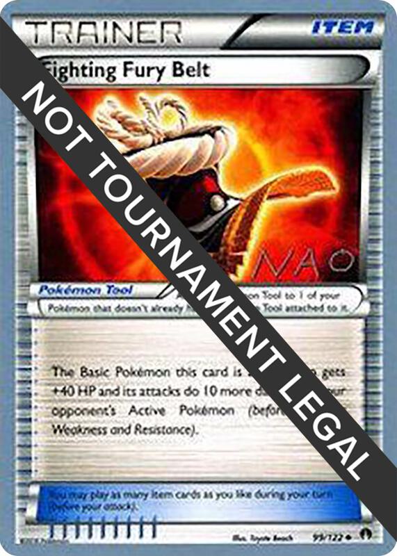 Fighting Fury Belt - 2018 (Naohito Inoue) 99/122 from World Championship Decks