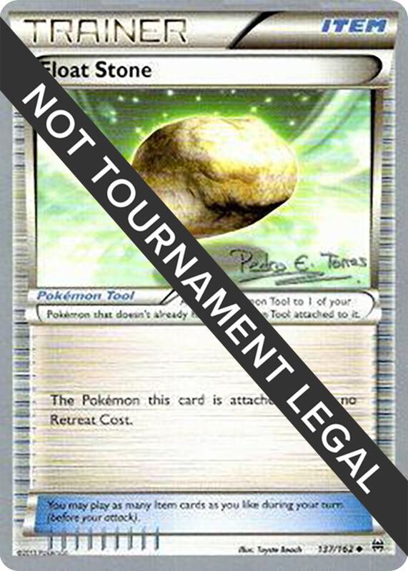 Float Stone - 2018 (Pedro Eugenio Torres) 137/162 from World Championship Decks