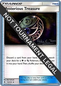 Mysterious Treasure - 2018 (Pedro Eugenio Torres) #113/131 from World Championship Decks Pokemon card image