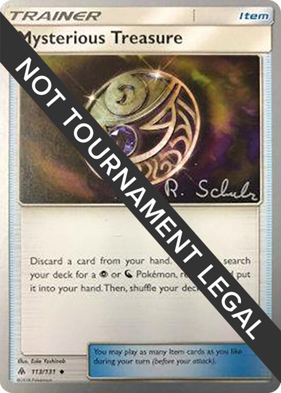 Mysterious Treasure - 2018 (Robin Schulz) 113/131 from World Championship Decks