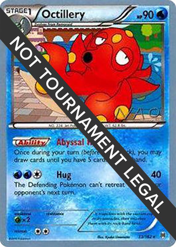 Octillery - 2018 (Naohito Inoue) 33/162 from World Championship Decks