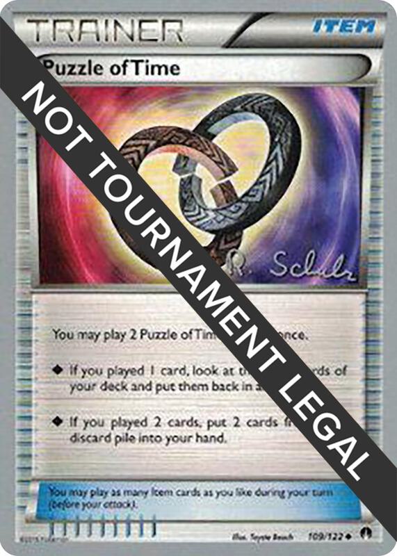 Puzzle of Time - 2018 (Robin Schulz) 109/122 from World Championship Decks