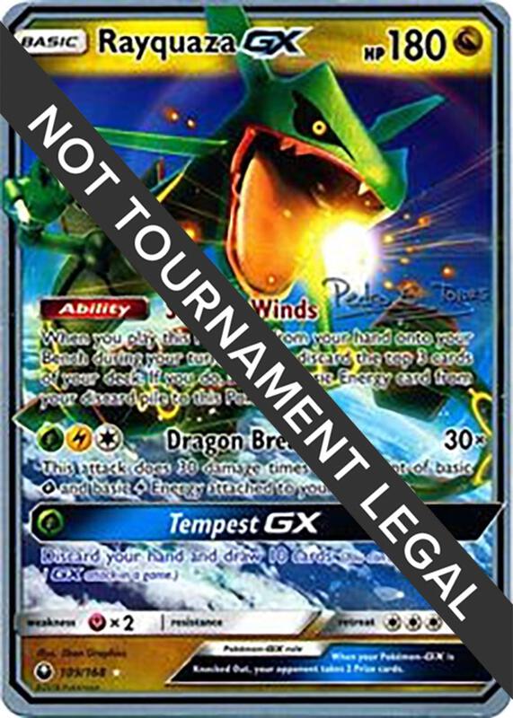 Rayquaza GX - 2018 (Pedro Eugenio Torres) 109/168 from World Championship Decks