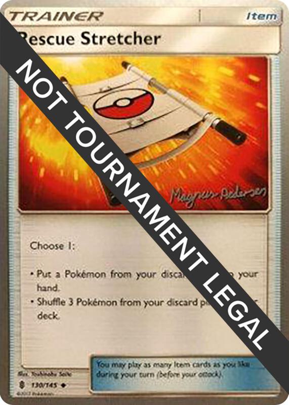 Rescue Stretcher - 2018 (Magnus Pedersen) 130/145 from World Championship Decks