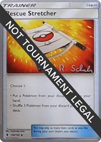 Rescue Stretcher - 2018 (Robin Schulz) #130/145 from World Championship Decks Pokemon card image