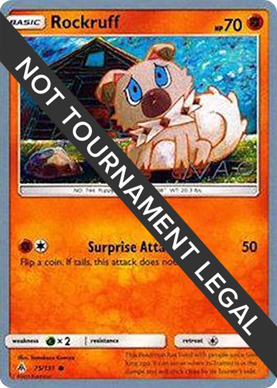 Rockruff - 2018 (Naohito Inoue) 75/131 from World Championship Decks