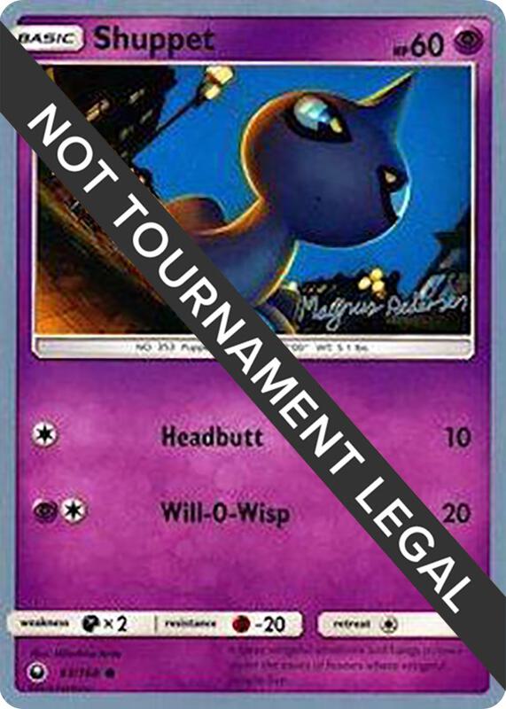 Shuppet - 2018 (Magnus Pedersen) 63/168 from World Championship Decks