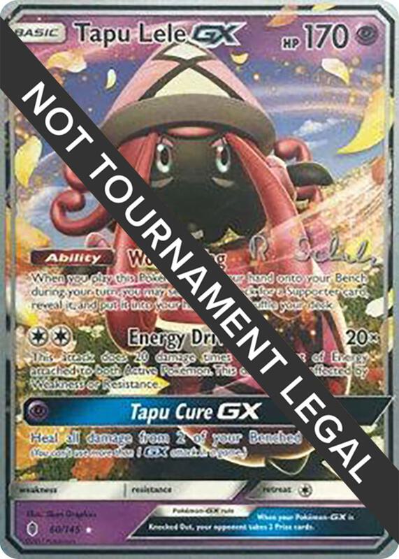 Tapu Lele GX - 2018 (Robin Schulz) 60/145 from World Championship Decks