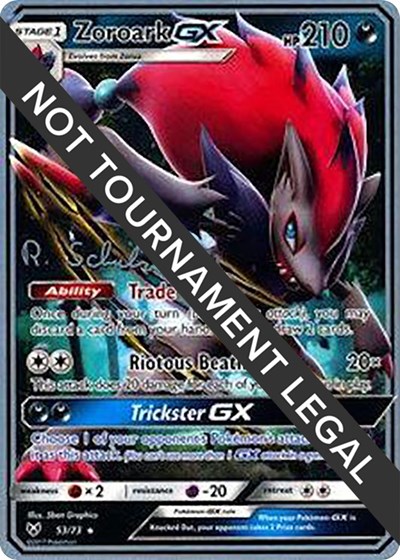 Zoroark GX - 2018 (Robin Schulz)