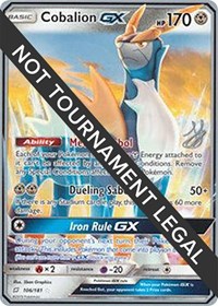 Cobalion GX - 2019 (Henry Brand) #106/181 from World Championship Decks Pokemon card image