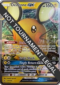 Dedenne GX - 2019 (Shintaro Ito) #57/214 from World Championship Decks Pokemon card image
